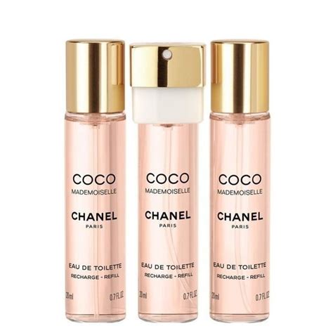 chanel perfume twist and spray refills|chanel coco mademoiselle twist refill.